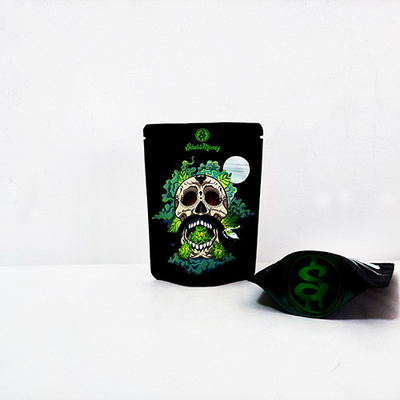 Купить Напечатанное на заказ логотип ziplockk Stand Up Pouch Packaging Mylar weed Bags online manufacture