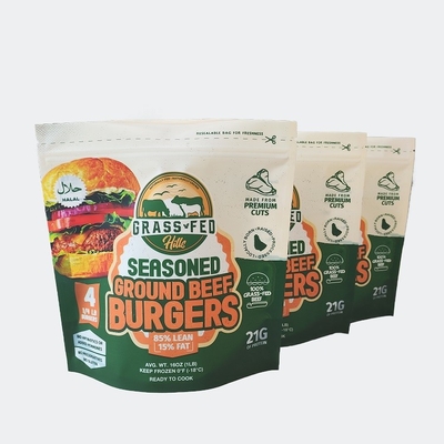 Купить Пластмассовый большой пакет для упаковки продуктов питания Custom Mylar Stand Up Pouch With ziplock online manufacture