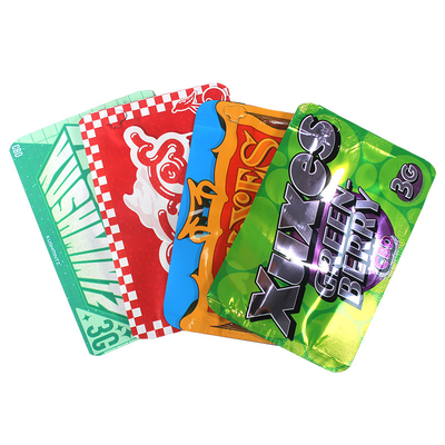 Купить Глянцевая упаковка трава Mylar Stand Up Bags на заказ Stand Up Zipper online manufacture