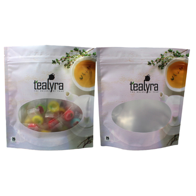 Купить Заказ Ziplock Пластмассовый стойкость мешок Тепло запечатанные упаковочные мешки с окном online manufacture