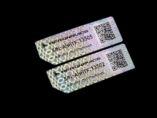 Купить Уникальная форма Qr-кода Голограммные наклейки Клейкие Голографические наклейки online manufacture