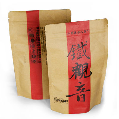 Купить Противокоррозионные 150г перезамыкаемые Kraft Stand Up Pouches с Zipper Top online manufacture