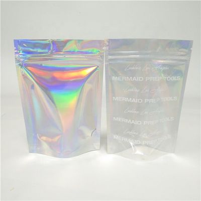 Купить PE OPP Голографический стоячий пакет многоразовый Zip Lock Алюминиевая фольга пакет ODM online manufacture
