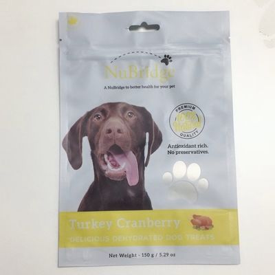 Купить 0.5oz Цифровой печатный Stand Up Pouches Gravure Print Dog Treat Packaging online manufacture