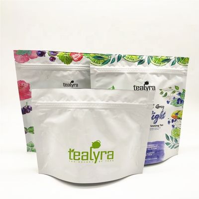 Купить Сумки еды пластиковой упаковки Resealable молнии пакетиков чая доказательства запаха фольги съестные online manufacture