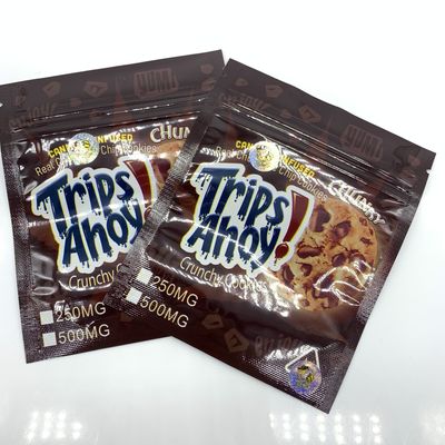 Купить Шоколадные печенье пустые съедобные пакеты 500 мг Zipper Stand Up Food Bag online manufacture