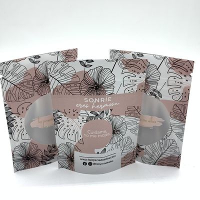 Купить 50 микронный пакет для очистки тела Mylar Zipper Flexible Packaging Bags CMYK Printed online manufacture