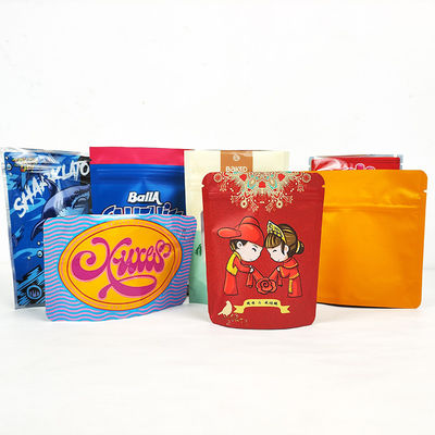 Ziplockk Stand Up Mylar Food Bags Gravure Printing для чая Конфеты Сахарные печенье