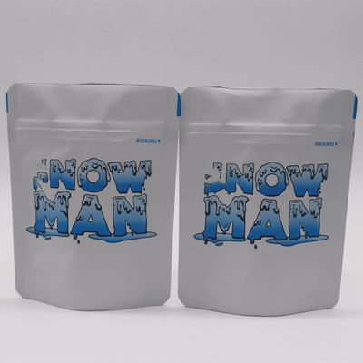 Маленький замороженный цип-блокировщик стоячий пакетик упаковка Mylar мешки для травы