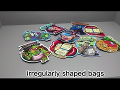 изготовленные на заказ особенные форменные сумки для мешков конопли с молнией