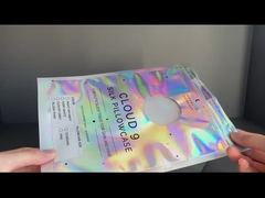 пластиковый голографический фильм hologram бортовой сумки сумок 3 кладет упаковывая мешки в мешки