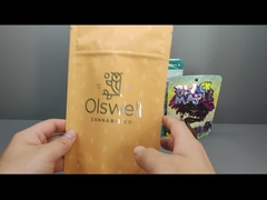 mylar стоит вверх мешки для засорителя еды конопли сумки пахнут упаковкой доказательства