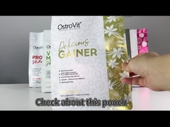 Изготовленные на заказ пластиковые сумки уплотнения стороны мешка 8 mylar плоские нижние упаковывая