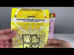 doypack мешка напитка алкоголя сока упаковывая прозрачное для таможни