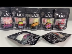 Фольга изготовленного на заказ мешка упаковки окна голографическая упаковывая с ясным окном