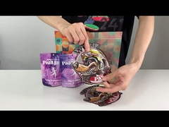 Таможня видит через сумки Mylar упаковывая для мешка печений gummies раговорного жанра