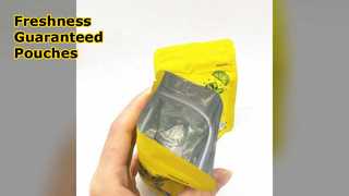 Пакеты-стойки из фольги Упаковка на молнии